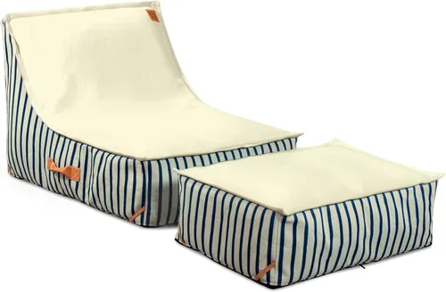 Vista 21 de Big Joe Lagoon Lounger No Inflation Needed Pool Float