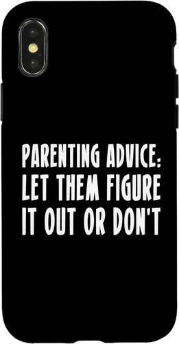 Vista 5 de Parenting Advice: Let Them Figure It Out Or Dont Case for iPhone 16
