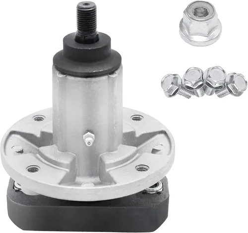 Vista 5 de Juego de 2 husillos de cubierta para John Deere GY20785 GT20050 42 pulgadas 48 pulgadas cubiertas de cortacéspedes en cubiertas L100 L107 L108 L110