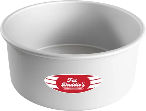 Vista 14 de Fat Daddio's Juego de moldes para pasteles redondos uniformes de aluminio anodizado de 4 niveles, profundidad de 2 pulgadas