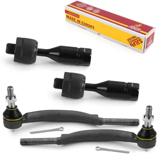 Vista 114 de Metrix Premium Chassis Parts - Kit de 4 piezas de extremos de barra de acoplamiento frontal exterior e interior compatible con Nissan Pathfinder