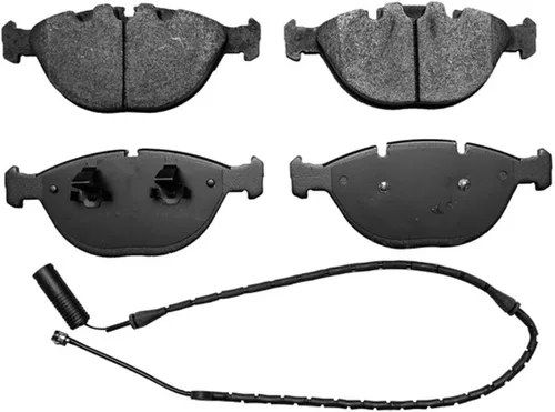 Vista 7 de Detroit Axle - Juego de 4 frenos delanteros para BMW X5 2002, 2003, 2004, 2005, 2006, rotores de freno de disco y pastillas de freno de cerámica