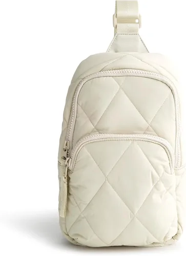 Vista 4 de Vera Bradley Mochila Lorman de peso pluma, Piedra pómez., Tamaño único
