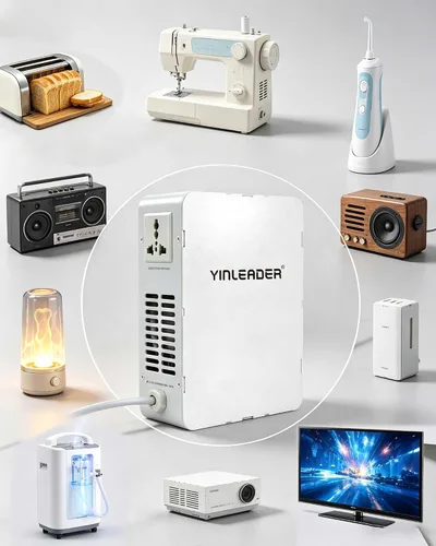 Vista 4 de 1500W 110/120V a 220/240V Convertidor de voltaje Paso Arriba Transformador