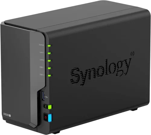 Vista 11 de Synology DiskStation DS225+ de 2 bahías (sin disco)