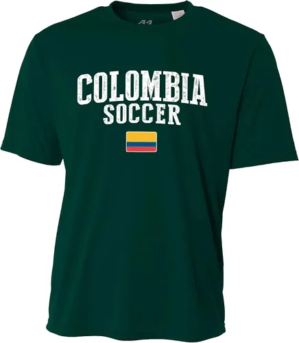 Vista 9 de Colombia Soccer Jersey Equipo Nacional Personalizado Añadir Cualquier Nombre Número Hombres Bandera Adulto Logo Futbol Personalizado