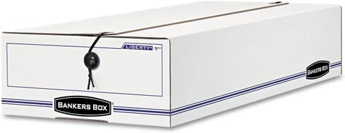 Vista 10 de Bankers Box Paquete de 12 cajas de verificación de cuerdas y botones