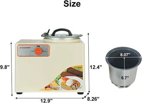 Vista 6 de Máquina para golpear ñame, para hervir ñame y para golpear el ñame, FuFuFu de yuca, FuFu de plátano y una mezcla de yuca sin esfuerzo, capacidad