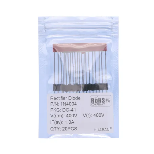 Vista 12 de 20PCS 1N4001 Rectificador Diodo 1A 50V DO-41 (DO-204AL) Axial 4001 1 Amp 50 Voltios