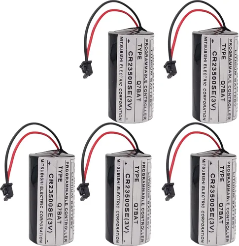 Vista 4 de para Mitsubishi Q7BAT, CR23500SE 3V 6000mAh PLC batería de repuesto (1 unids)
