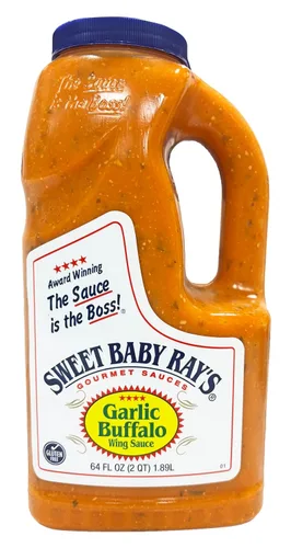 Vista 5 de Salsa barbacoa coreana y para alitas Sweet Baby Ray's, 64 oz