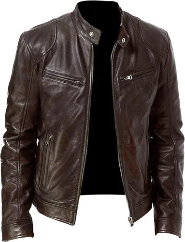 Vista 2 de Chaqueta para hombre de moda de ocio de manga larga cálida de color sólido con capucha, ropa de abrigo 2023