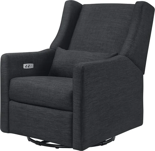 Vista 14 de Babyletto Kiwi Plus - Planeador reclinable eléctrico en lazo de peluche