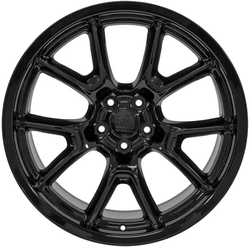 Vista 2 de OE Wheels DG21 20x9 Set(4) Black 5x115 & Ironman Tires & TPMS