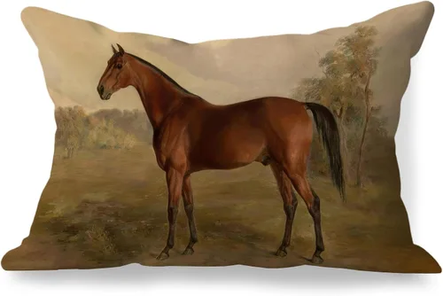 Vista 8 de Fundas de almohada de 12 x 20 pulgadas, regalos para amantes de los caballos, fundas de almohada lumbares decorativas para el hogar, sala de estar