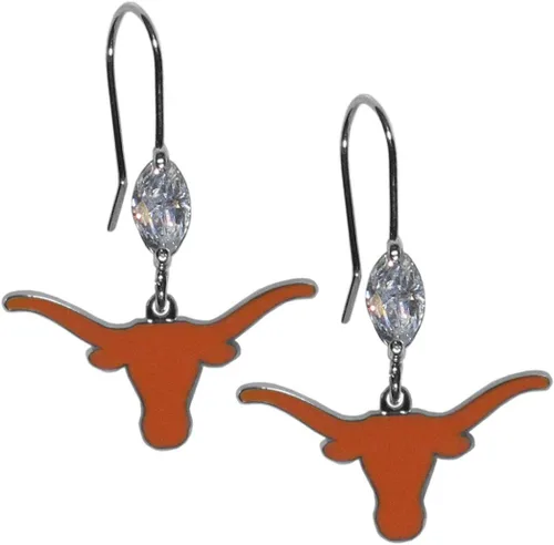 Vista 34 de Siskiyou Sports Pendientes colgantes de cristal de la NCAA