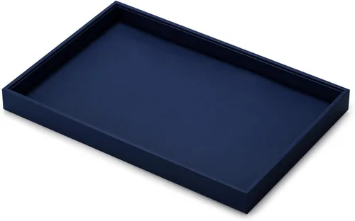 Vista 6 de Oirlv Bandeja organizadora de joyas de cuero prémium para cajones de joyas, Cuero sintético
