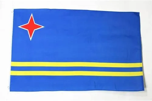 Vista 32 de AZ FLAG - Bandera de Anguila - 3x5 pies - Poliéster ligero Anguillano - Banner británico con dos ojales de latón - Resistente a la decoloración