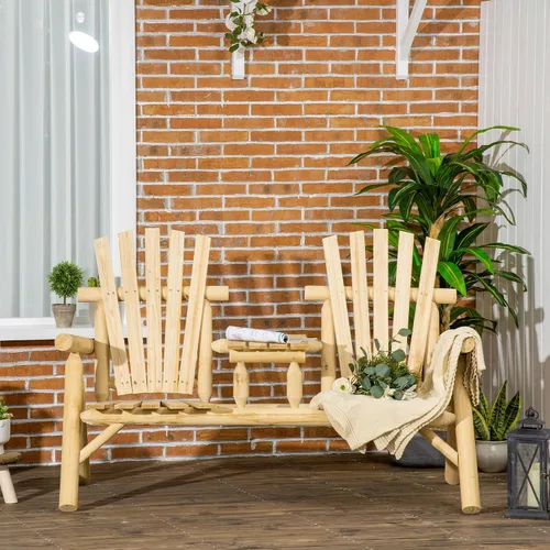 Vista 8 de Juego de 2 sillas Adirondack de madera para exteriores, sillas plegables para jardín, césped, patio, piscina, color gris S4-gris