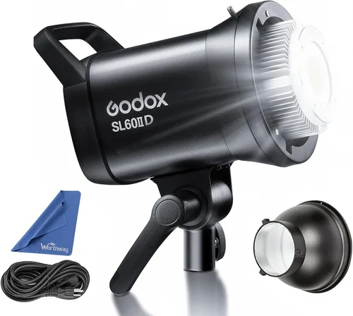 Vista 9 de Godox SL150WII - Luz LED de fotografía mejorada, SL150WIII SL150III SL-150WIII 160W luz continua, CRI96+ equilibrada de luz diurna, montaje Bowens