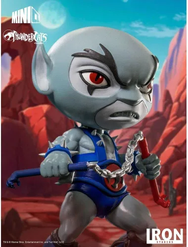 Vista 2 de Iron Studios - Estatua de vinilo Minico Heroes Thundercats Panthro