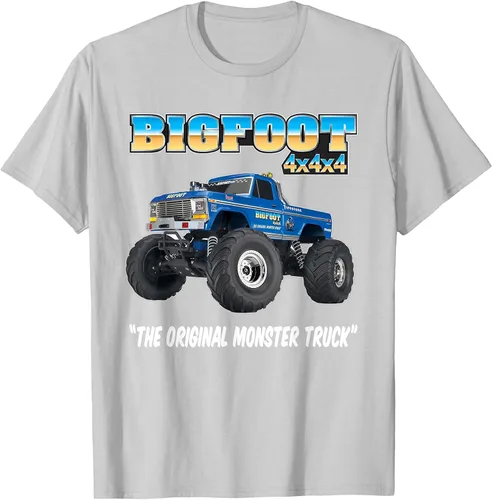 Vista 66 de Camiseta Monster Truck Gris asfalto