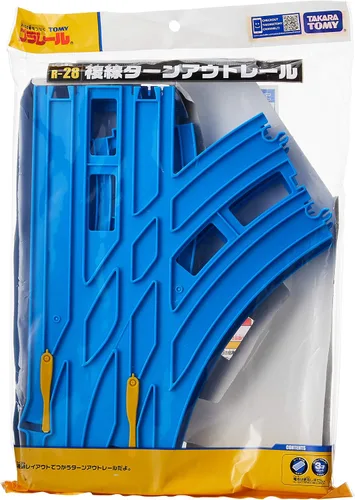 Vista 2 de Modelo de coche de juguete de Japón - Carril de doble vía Plarail (L ¡¤ R 1 juego para cada entrada) R-28AF27