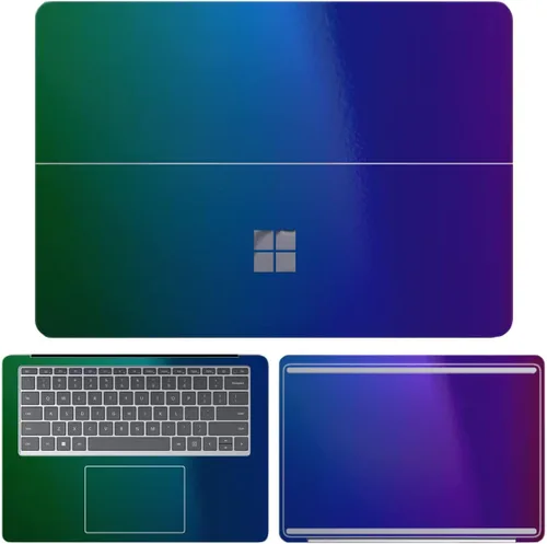 Vista 47 de SopiGuard Adhesivo para Microsoft Surface Laptop Studio 2021, envoltura de vinilo de borde a borde, incluye parte superior, teclado, paneles