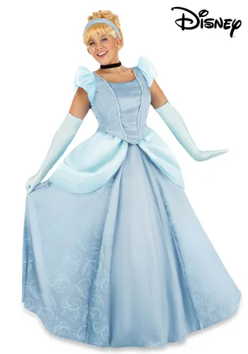 Vista 6 de Disfraz Premium Disney de Cenicienta para Mujer Multicolor