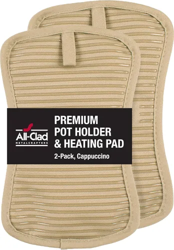 Vista 27 de All-Clad Soporte para ollas y almohadilla caliente: resistente al calor hasta 500 grados, 100% algodón, almohadilla caliente de 10 x 6.25 pulgadas