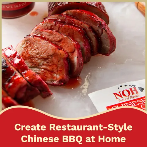 Vista 4 de Barbacoa china NOH (Char Siu), paquete de 2.5 onzas, (12 unidades)
