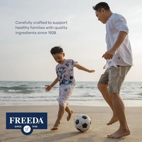 Vista 7 de Freeda Citrato de calcio – Suplemento vegano Kosher para fortalecer los huesos – Apoya la densidad ósea y la función muscular – Calcio 1000 mg por