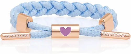 Vista 11 de Rastaclat Pulseras trenzadas de amor y parejas para mujeres y hombres – Colección I Love U Pulseras apilables ajustables trenzadas a mano Gran
