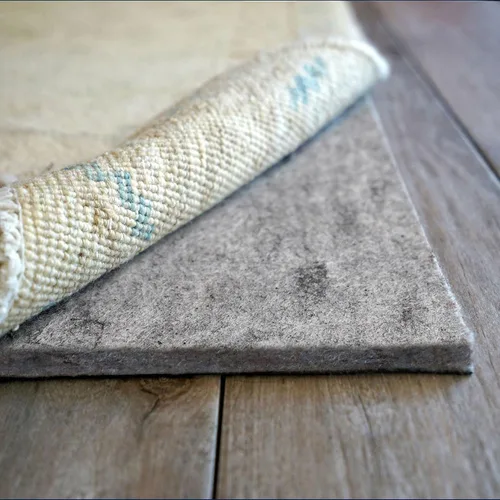 Vista 3 de RUGPADUSA – Cerradura superior – 1’10” x 2’10” – 1/4” de grosor – Fieltro + goma – Alfombrilla antideslizante premium, perfecta para suelos
