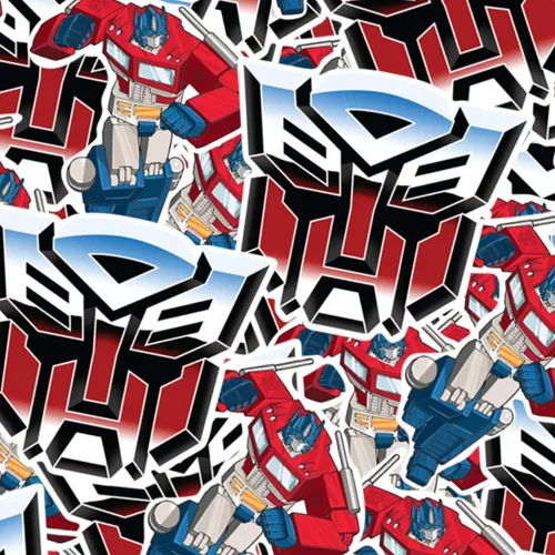 Vista 4 de Popfunk Pegatinas coleccionables Transformers Autobots Optimus Prime - Amigos