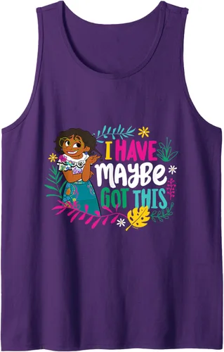 Vista 3 de Disney Encanto Maribel I have maybe got this Camiseta sin mangas, Azul / Patchwork, S