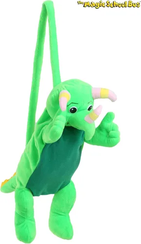 Vista 6 de Fun Costumes Magic School Bus Liz Lizard Verde Poliéster Dibujos Animados Monedero