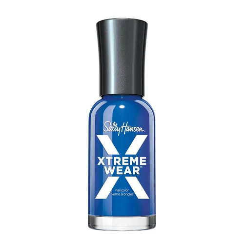 Vista 218 de Sally Hansen Xtreme Wear Esmalte de uñas sin rayas, acabado brillante, duradero, resistente a las astillas, transparente, color de uñas plateado 130
