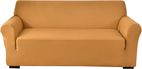 Vista 9 de Fundas elásticas para sofá de 1/2/3/4 plazas, funda para sofá biplaza/sillón, funda de sofá modular en forma de L, protector universal de muebles
