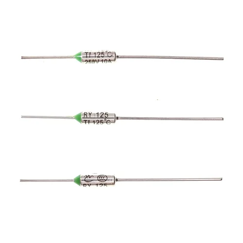 Vista 45 de Fusible térmico de temperatura metálica RY65 149.0 °F 149 ℉ 10A 250V 10 piezas