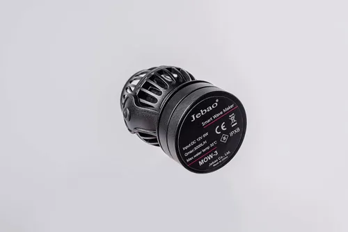 Vista 3 de Jebao MOW Smart Wave Maker con controlador de pantalla LCD para tanque de agua salada base magnética (MOW-3)