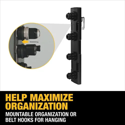 Vista 5 de DeWALT DCD803B ATOMIC 20V MAX 5-en-1 Taladro inalámbrico sin escobillas multifunción/destornillador, solo herramienta