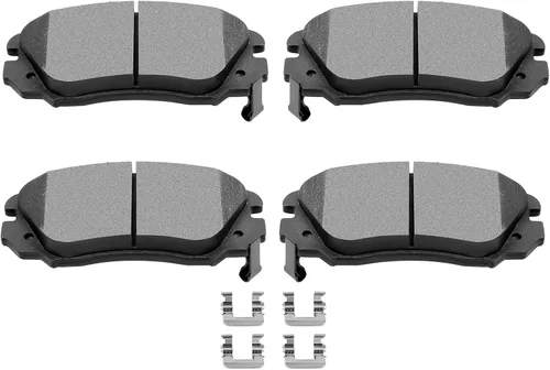 Vista 30 de SCITOO D273 Juego de pastillas de freno cerámicas delanteras de reemplazo 1984-1985 para Honda Accord, 1988-2000 para Honda Civic, 1993-1997