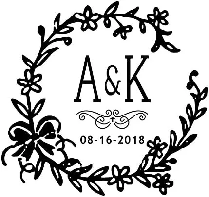 Vista 25 de Trodat Grabador de dirección personalizado - Personalizar con iniciales y texto - Sello en relieve de mano - Monograma, sello en relieve mejor