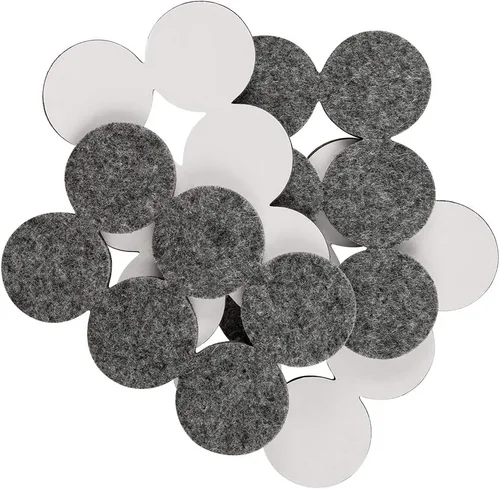 Vista 19 de SOFTTOUCH 4799095N Almohadillas de Fieltro para Muebles de Servicio Pesado de 1 Pulgada para Proteger Pisos de Madera Dura de Arañazos, Negro, 48