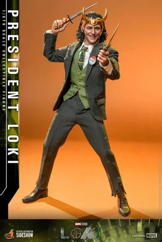 Vista 5 de Hot Toys 1:6 Presidente Loki - Loki