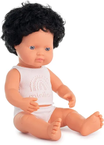 Vista 15 de Miniland Muñeca Niño Asiático 15'' (Caja) - Hecho en España, Anatómicamente Correcto, Calidad