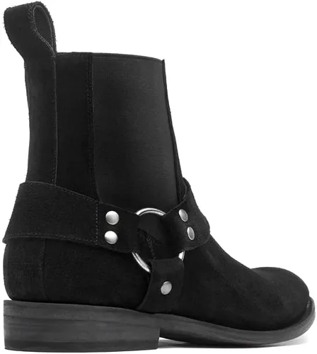 Vista 3 de Mezcalero Botas Chelsea de gamuza para hombre con elásticos laterales - Sandro