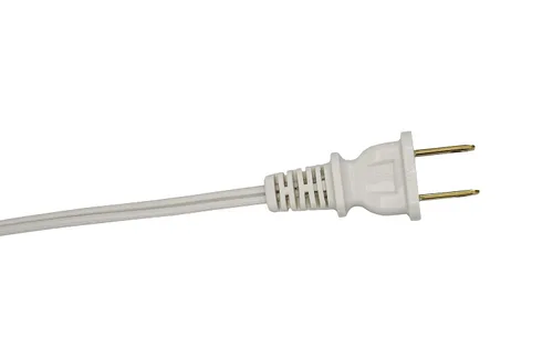 Vista 2 de Creative Hobbies Cable de lámpara de repuesto blanco, 8 pies SPT-1 1 paquete Cable de lámpara de repuesto, pieza de reparación de lámpara, cable