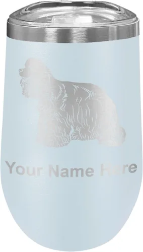 Vista 19 de LaserGram Vaso de vino de acero inoxidable de doble pared, grabado personalizado incluido (negro)